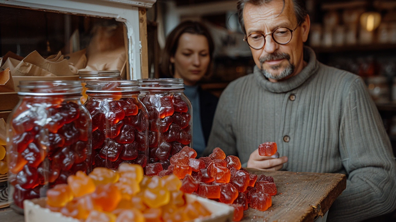 Wie stark ist ein 100mg CBD Gummibärchen?