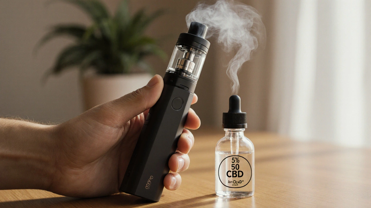 CBD-Vape gegen Angst: Wirksamkeit, Risiken und Praxis‑Tipps
