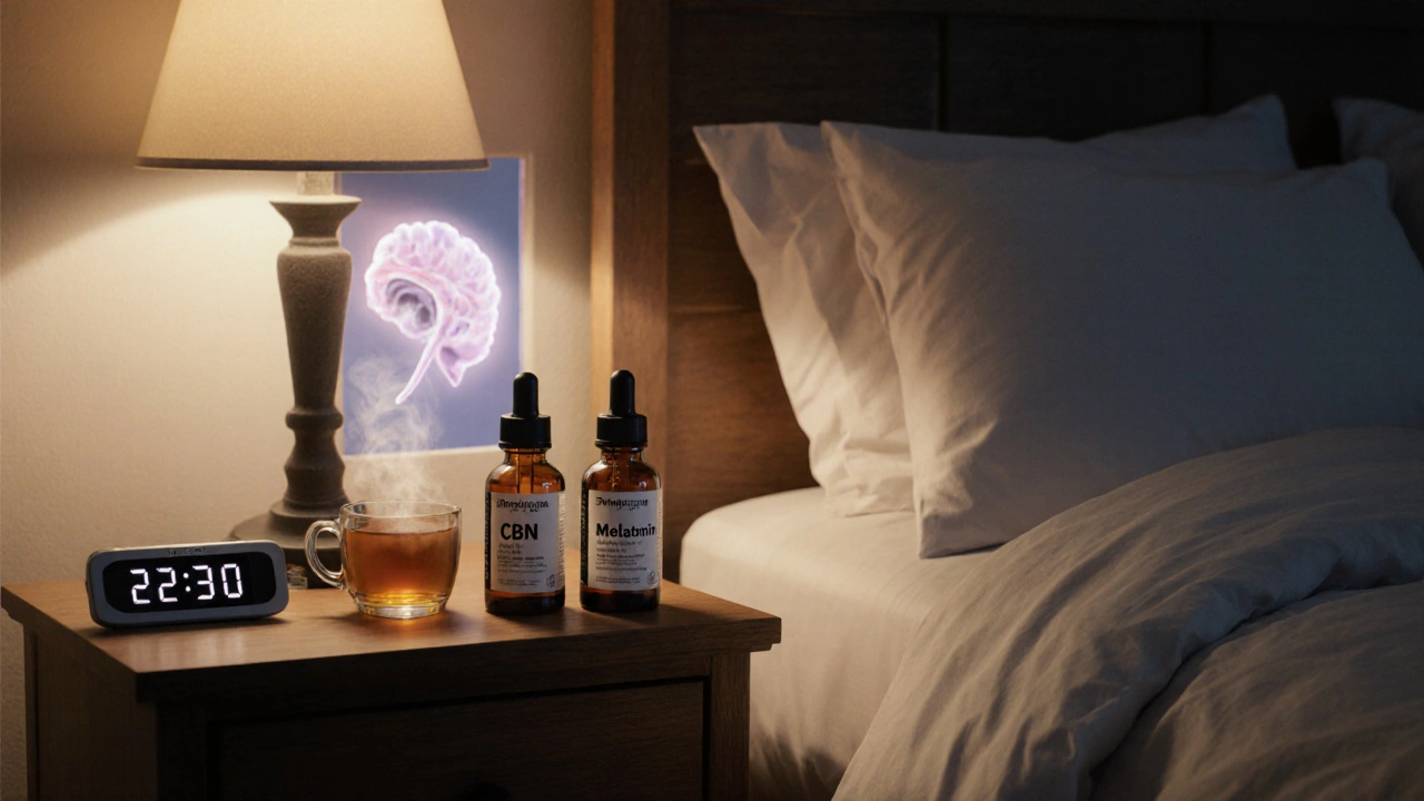 CBN und Melatonin: Verträglichkeit, Dosierung und sichere Anwendung