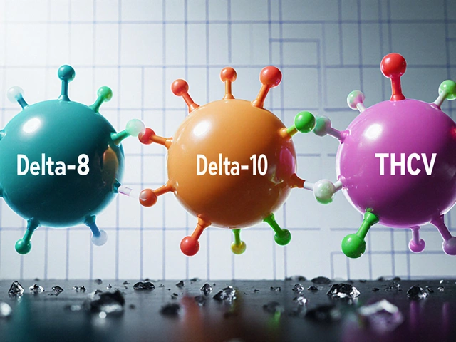 Was ist der Unterschied zwischen Delta‑8, Delta‑10 und THCV?