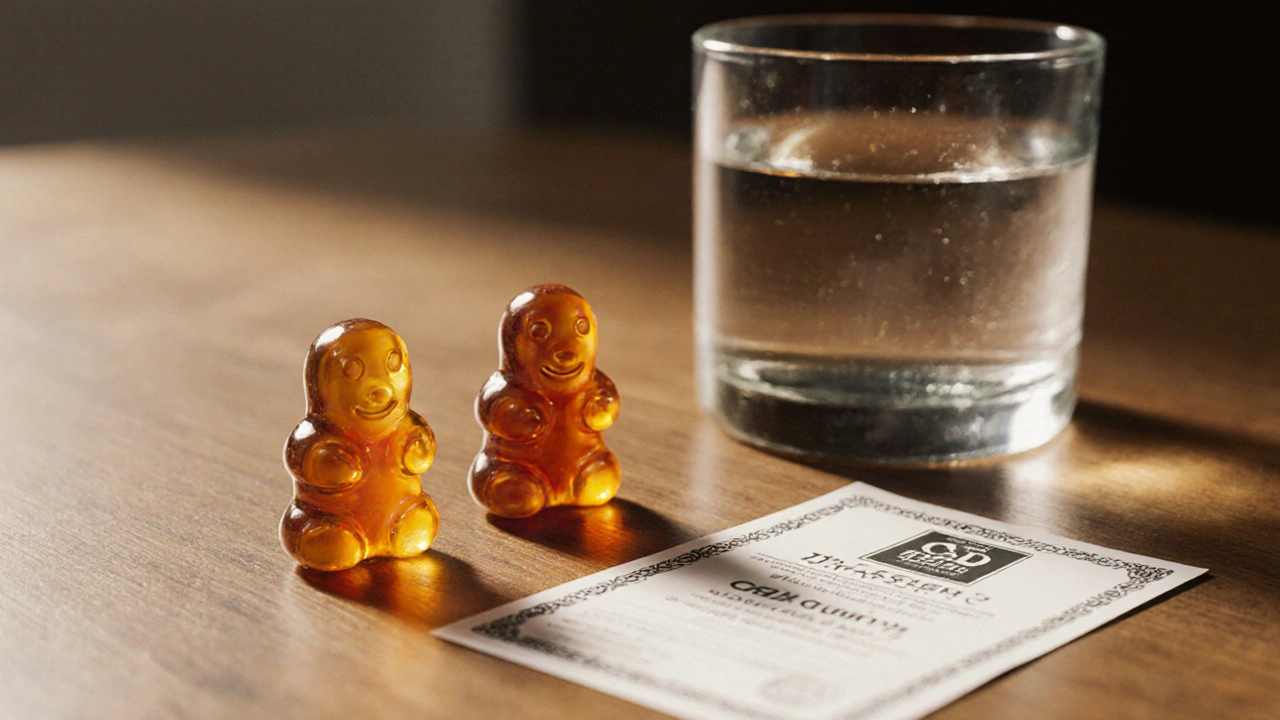 Ist 20 mg CBD in Gummibärchen viel?