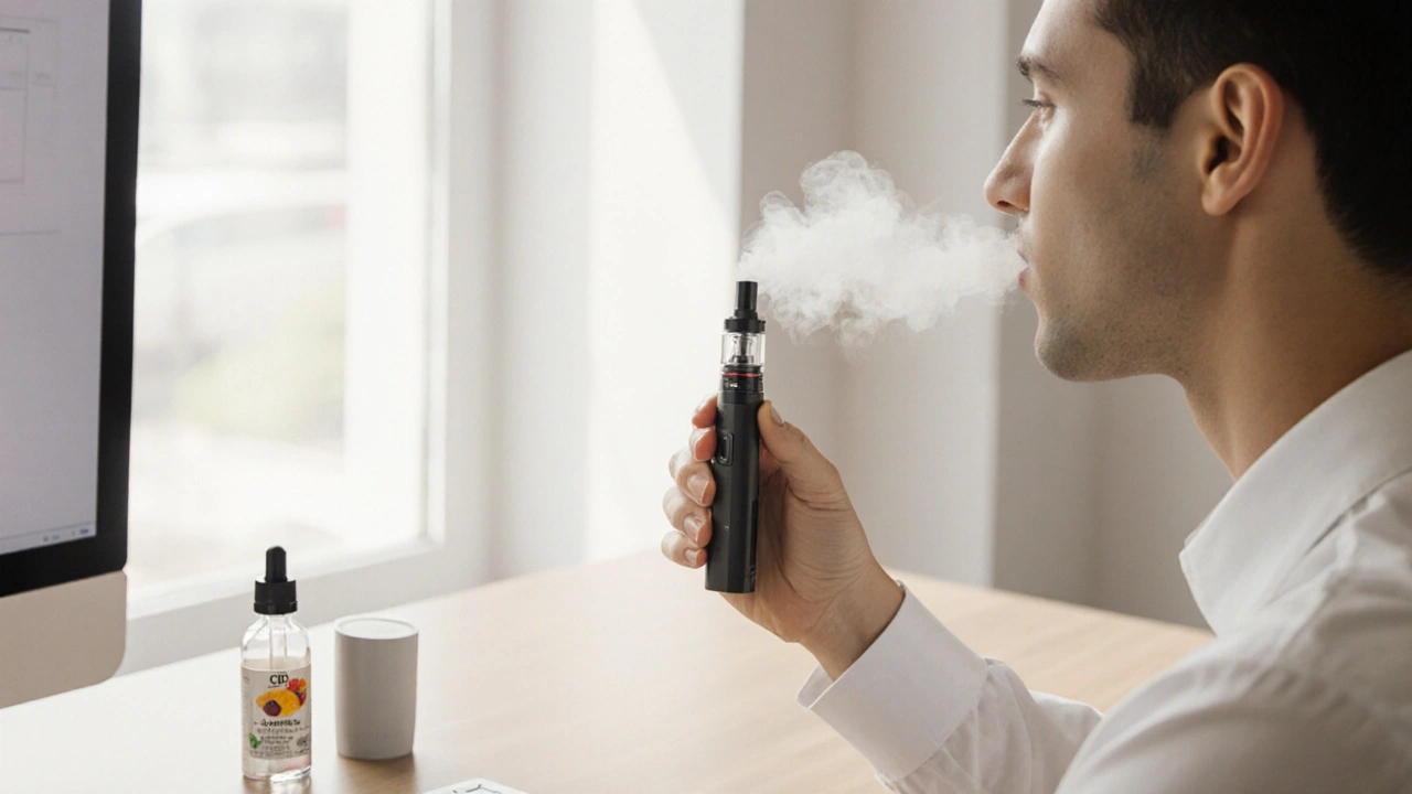 Lässt CBD-Vape einen Geruch zurück?