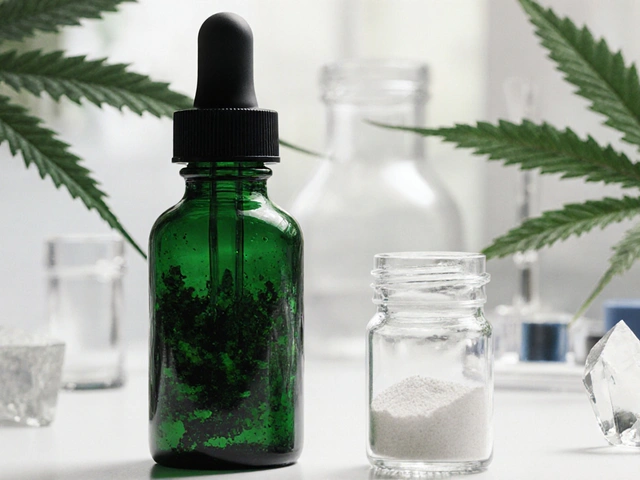 Was ist der Unterschied zwischen rohem und reinem CBD?