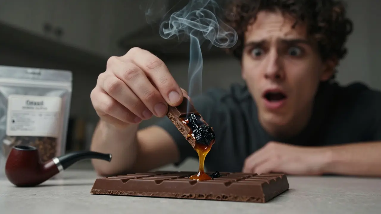 Kann man Cannabis-Schokolade rauchen?