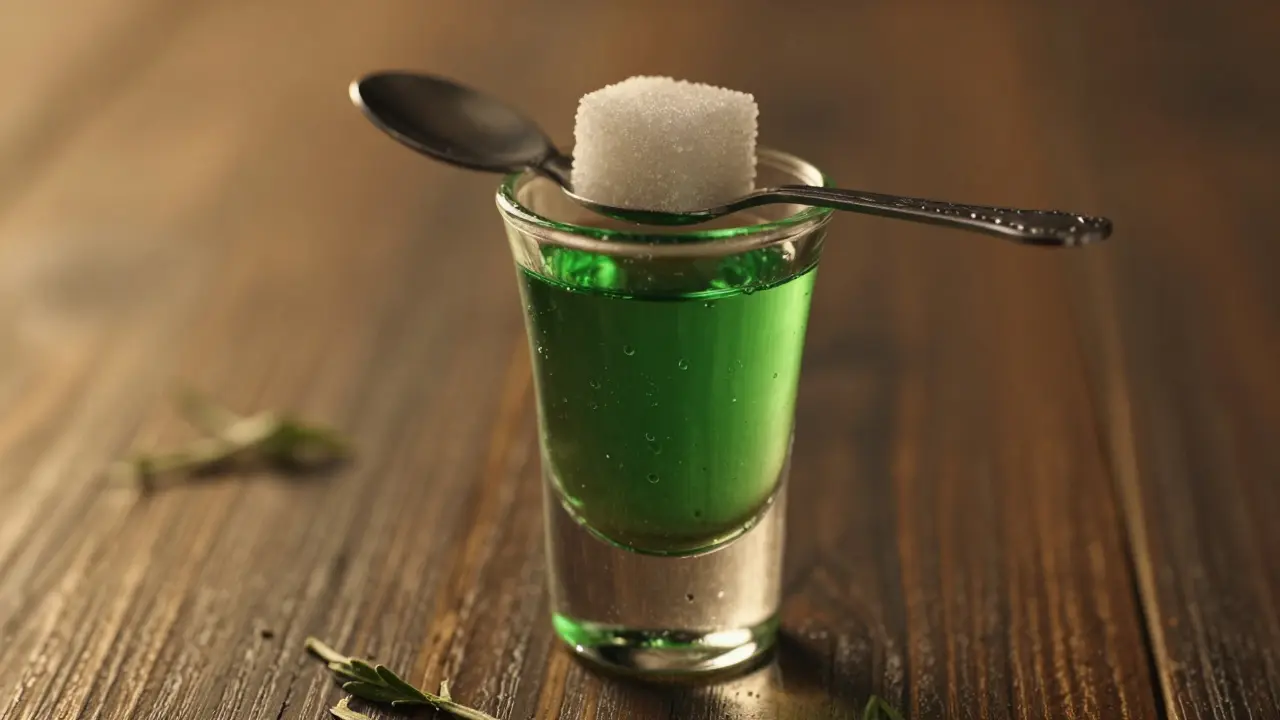 Wie viel Alkohol ist in einem Shot Absinth?