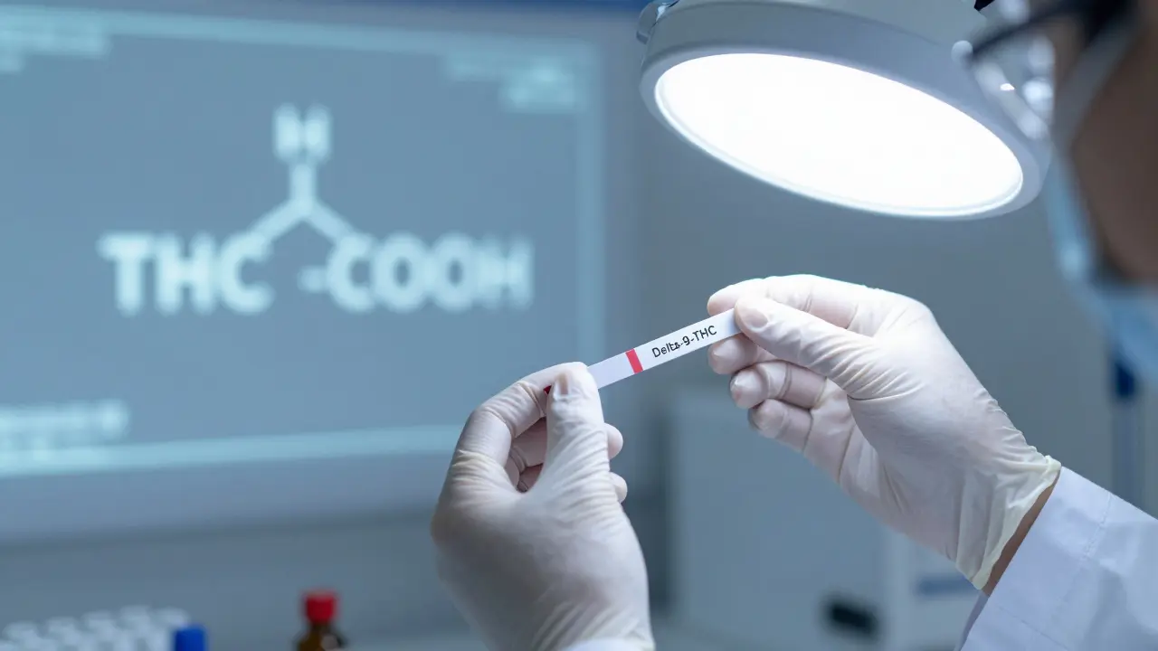 Zeigt Delta-9-THC in einem Urintest an?