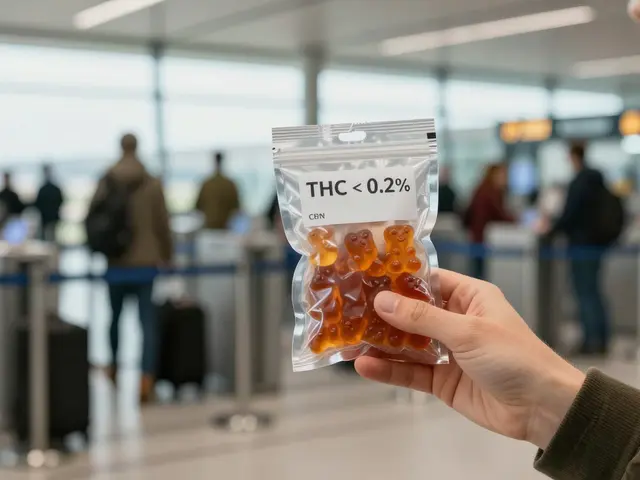 Kann ich mit CBN-Gummibärchen reisen?