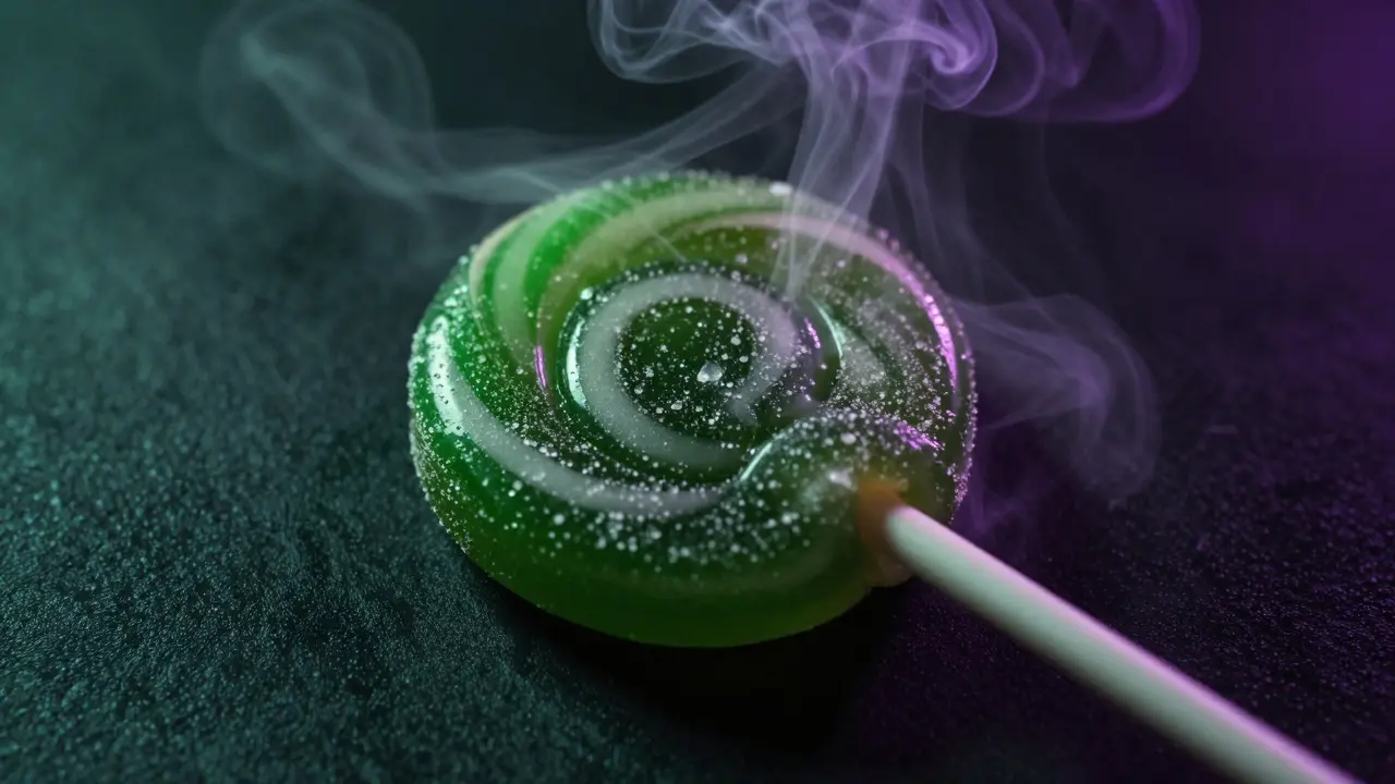 Wie lange hält der High nach dem Greening Out bei Cannabis-Lollipops?