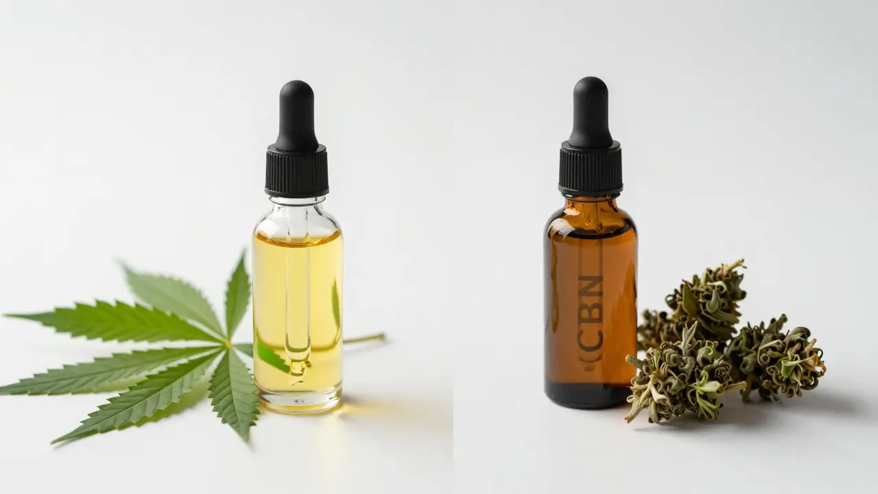 CBD vs. CBN bei Schmerzen: Was wirkt besser? Ein Vergleich