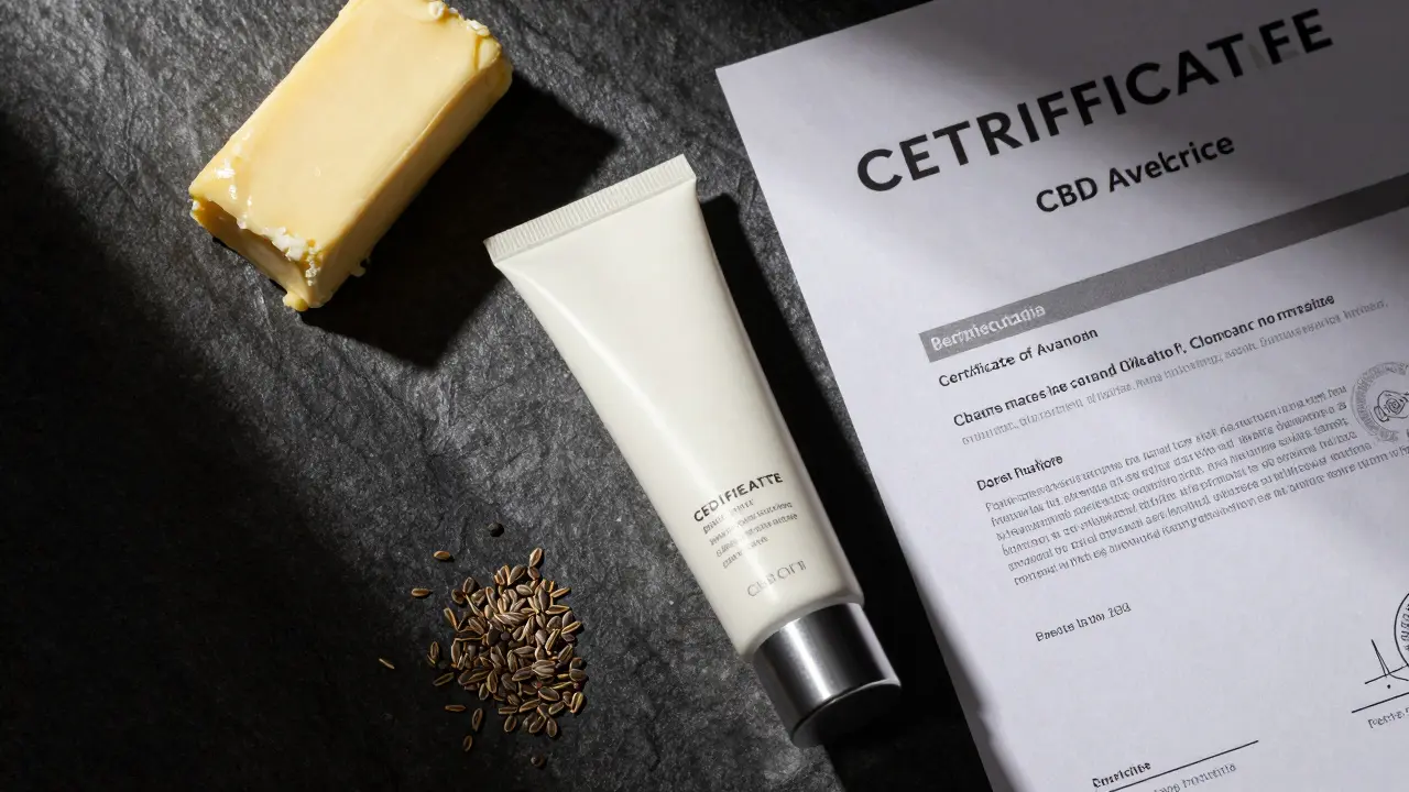 Premium-CBD-Lotion mit Inhaltsstoffen