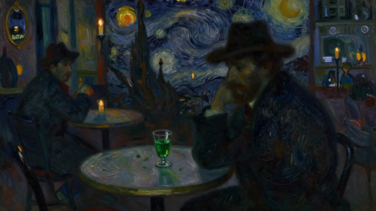 Absinth-Rausch: Mythos vs. Realität - Wie wirkt der grüne Engel wirklich?