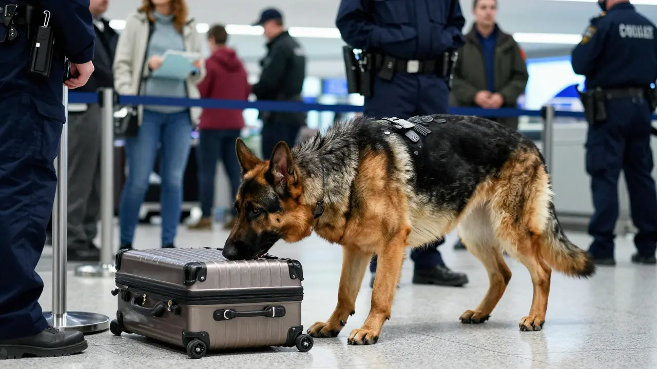 Können Drogenspürhunde Hanf riechen? Die Wahrheit über THC, CBD und Rauschgiftspürhunde