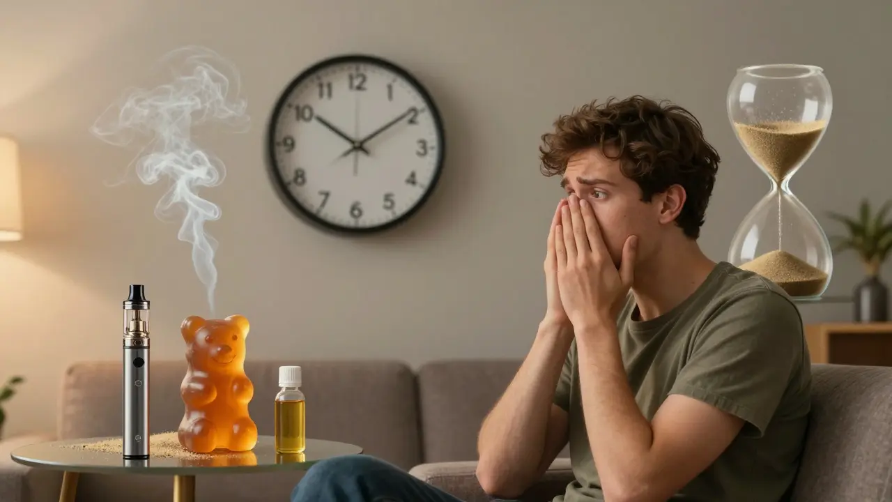 Wie schnell wirkt HHC-O? Wartezeit, Einflüsse und Tipps