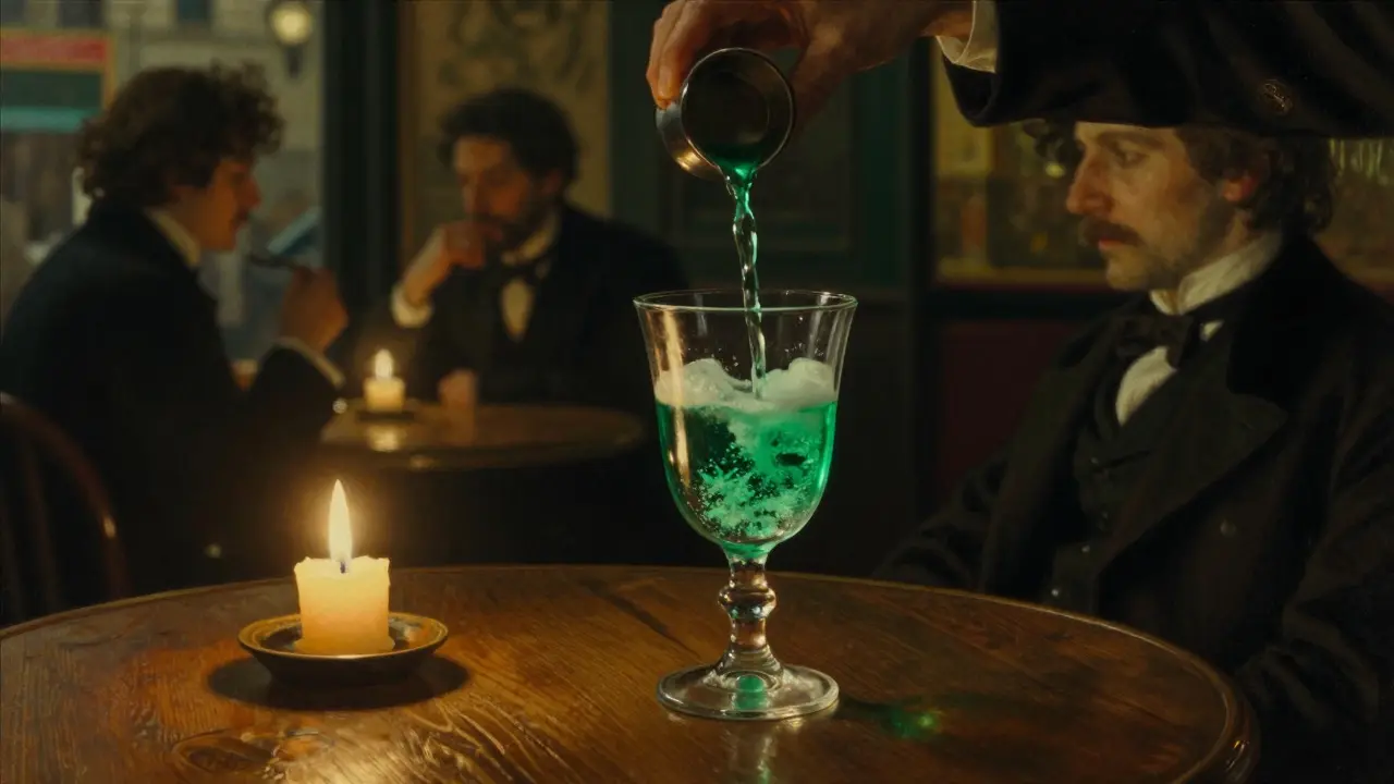 Was ist in Absinth, der ihn illegal machte? Die Wahrheit über Thujon
